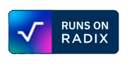 Runs on Radix